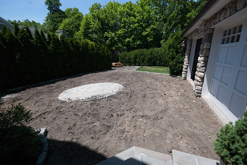DSC_1820.jpg - The upper driveway is stripped.